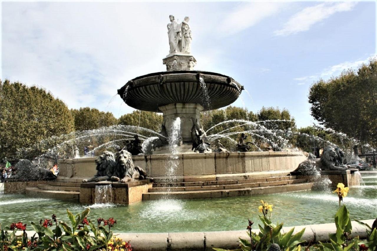 Blue Fountain Luxueux Studio Aix Centre Historique -Wifi-Smart Tv- エクス＝アン＝プロヴァンス エクステリア 写真
